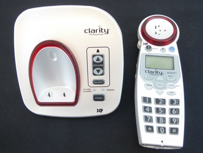 Clarity XLC3.4 Cordless Speakerphone Extra Loud Caller ID For Hearing Impaired