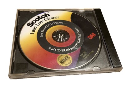 Scotch Laser Lens Cleaner for CD and DVD Players & CD-ROM and DVD-ROM Drives