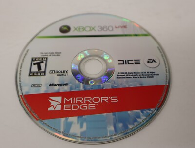 Mirror's Edge (Xbox 360, 2008) Disc Only