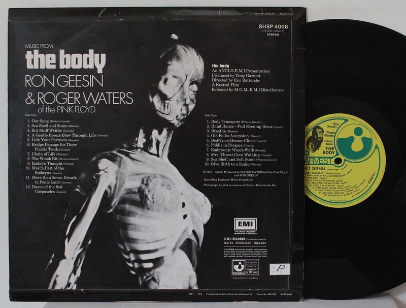 Ron  Geesin & Roger Waters（Pink Floyd） Ron Geesin & Roger Waters – Music From The Body | Releases