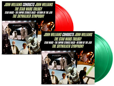 John Williams: The Star Wars Trilogy Vinyl RED & GREEN, LIMITED & NUMBERED | NEW