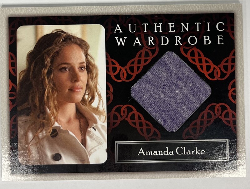 Revenge Season 1 Margarita Levieva as Amanda Clarke Costume Wardrobe Card M7