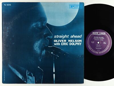 Oliver Nelson with Eric Dolphy - Straight Ahead LP - New Jazz - OJC-099