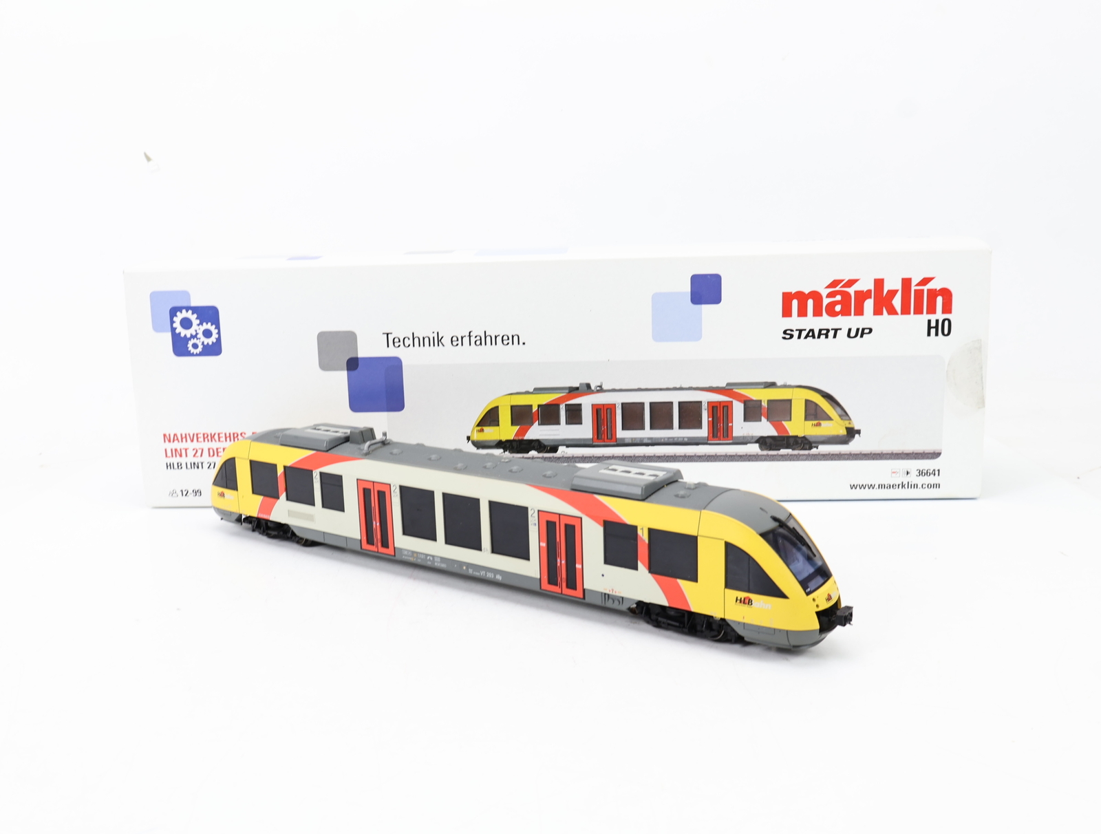 Märklin H0 36641 Dieseltriebwagen Nahverkehr LINT 27 HLB