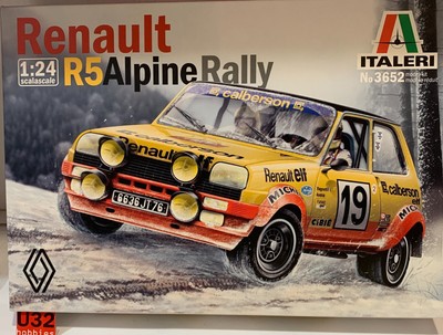 ITALERI 3652 KIT 1/24 RENAULT 5 ALPINE RALLY CALBERSON