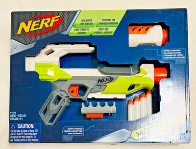 Hasbro Nerf N-Strike Modulus IonFire Blaster Age 8+ Customizable 1000 Combos