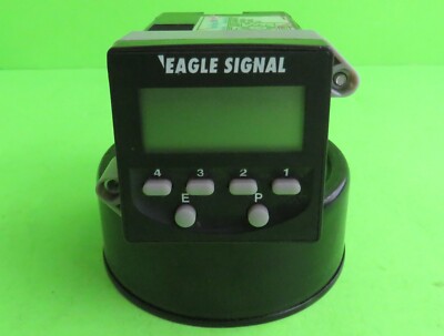 Danaher Eagle Signal Electronic Digital LCD Timer Panel Mount B856-511 Tested