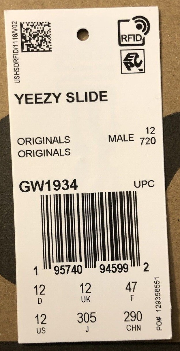 Pre-owned Adidas Originals Sizes 6-14 Adidas Yeezy Slide "pure" Restock Gw1934 Us Men 2021 Brand In Pure/pure/pure