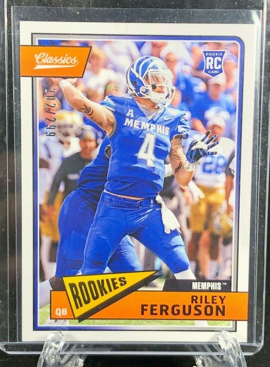 RILEY FERGUSON - 2018 Classics RED BACK rookie insert card 202/299! Memphis. rookie card picture