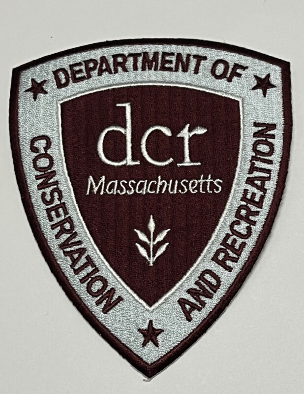 Massachusetts DCR Dept Of Conservation And Recreation Police Patch DNR Fish&Game