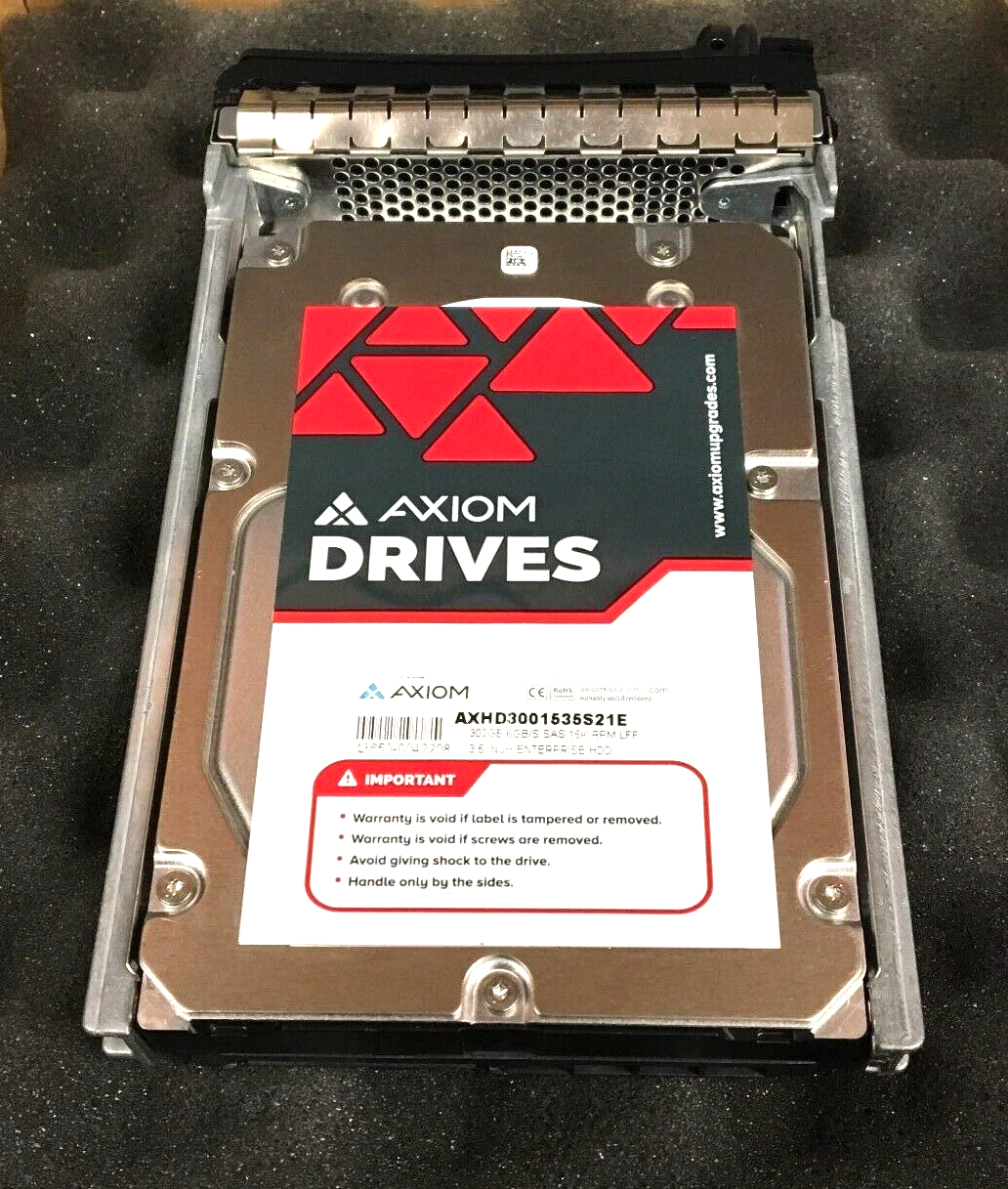 Axiom 300gb 12gb/s SAS 15k RPM Lff ホットスワップ HDD Dell