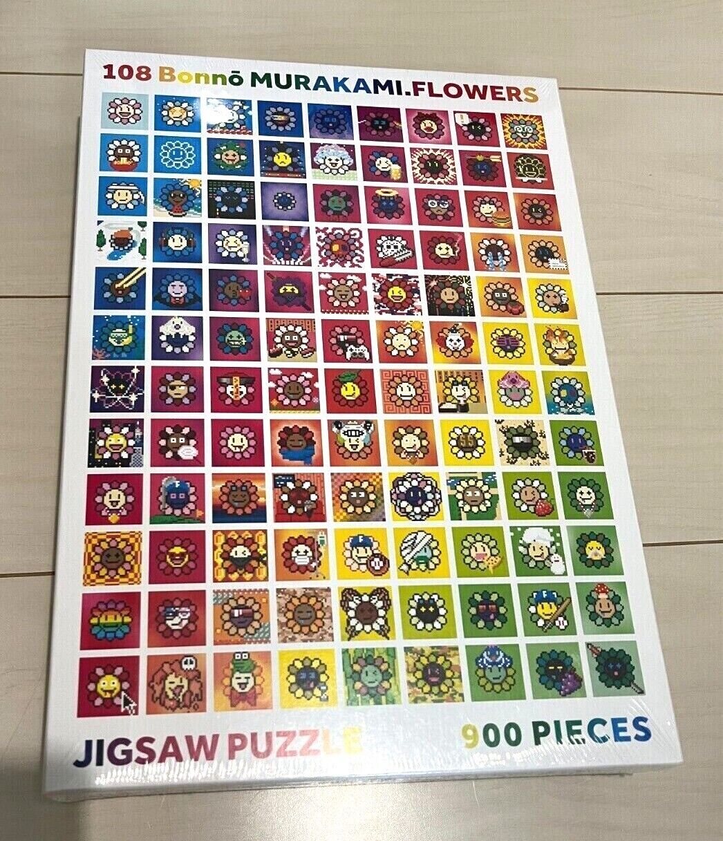 Takashi Murakami Jigsaw Puzzle 108 Bonno Murakami.Flowers Takashi Murakami Jigsaw Puzzle 108 Bonno Murakami.Flowers