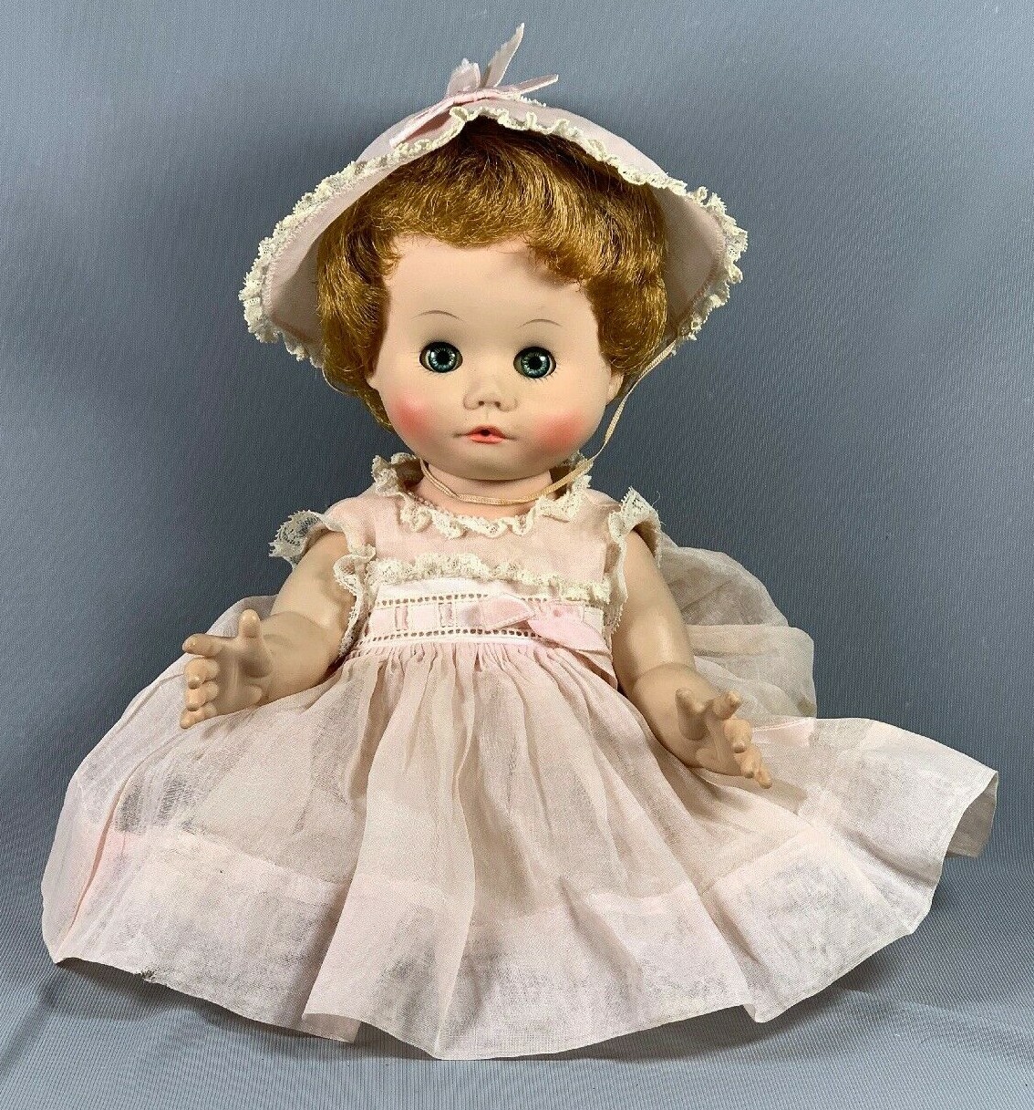 Baby Doll Girl Porcelain Vintage Doll Ceramic Doll