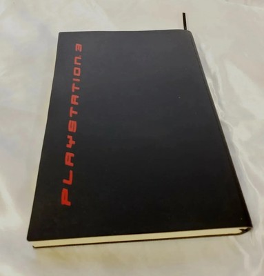 NEW VINTAGE SONY PLAYSTATION 3 PS3 GAMES BOOK BLACK NOTEBOOK BLACK 
