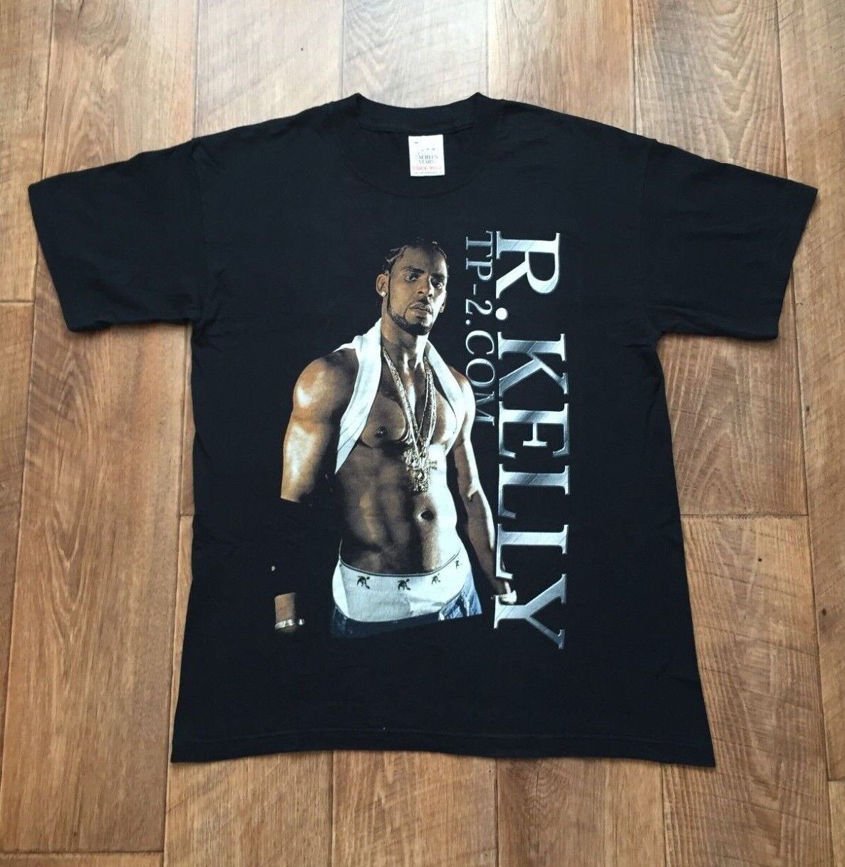 Vintage R.KELLY TP-2.COM The Tour 2001 T-Shirt Hip Hop Rap Vintage R.KELLY TP-2.COM The Tour 2001 T-Shirt Hip Hop Rap