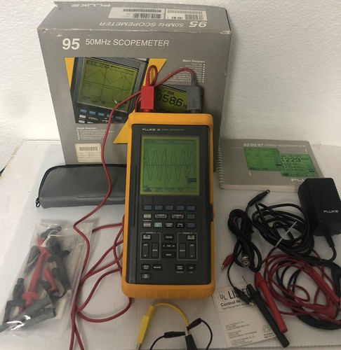 Fluke 95 Auto Scopemeter Dual Trace 50 MHz Handheld