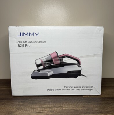 Jimmy Mattress Vacuum Cleaner, Bed Vacuum Cleaner with UV-C Light & Ultrasoni...