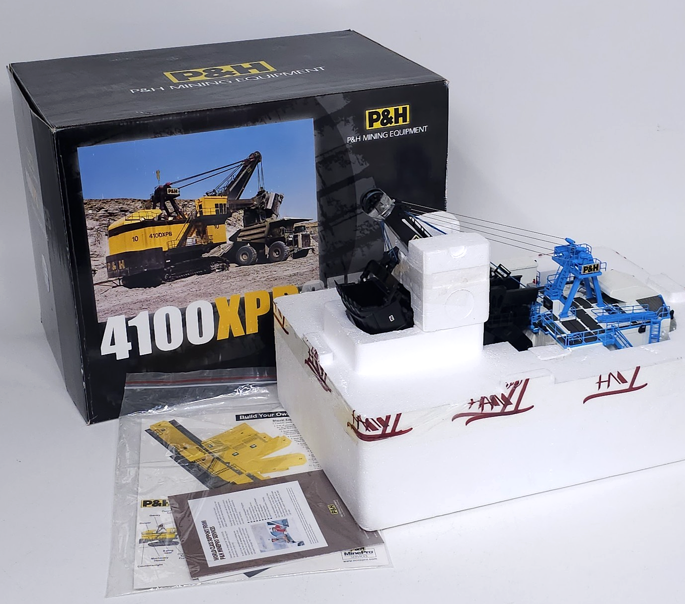 P&H 4100 XPB Series　1/87 P&H 4100XPC 1:160 scale
