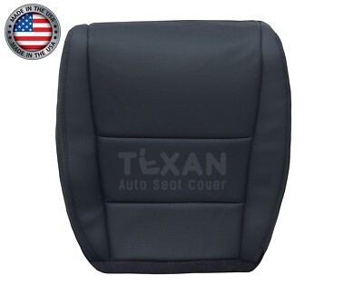 Driver Side Bottom Perforated Seat Cover Black Fits 2009 2010 2011 Acura TSX