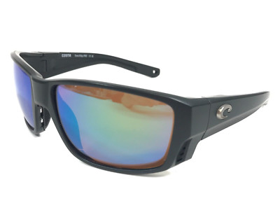 Costa Sunglasses Tuna Alley PRO 06S9105 910502 Matte Black w/ Green Mirror 580G