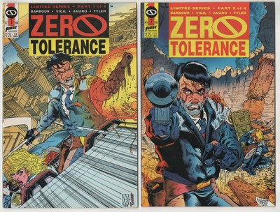 Zero Tolerance  #1, 2, 4   First Publishing