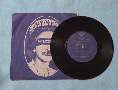 SEX PISTOLS GOD SAVE THE QUEEN UK 1977