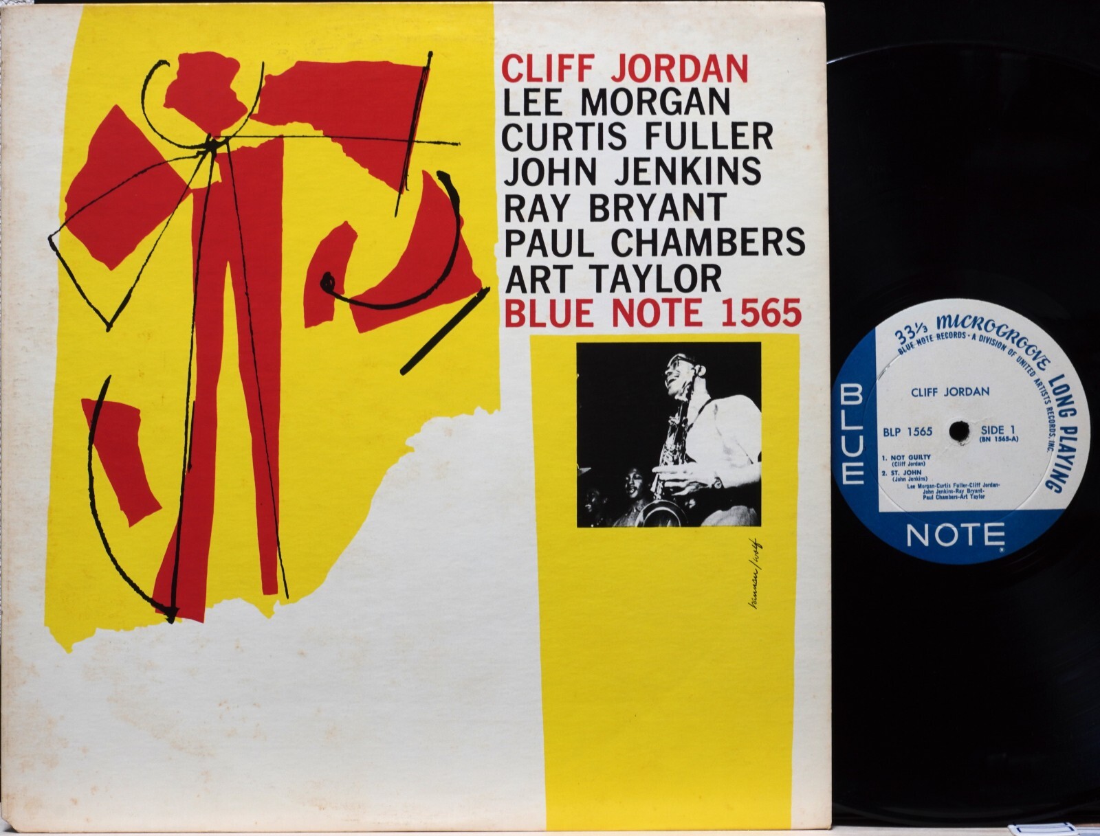 米LP Cliff Jordan Cliff Jordan BLP1565 BLUE NOTE /00260 Amazon.com: Cliff Jordan (Blue Note Tone Poet Series)[LP