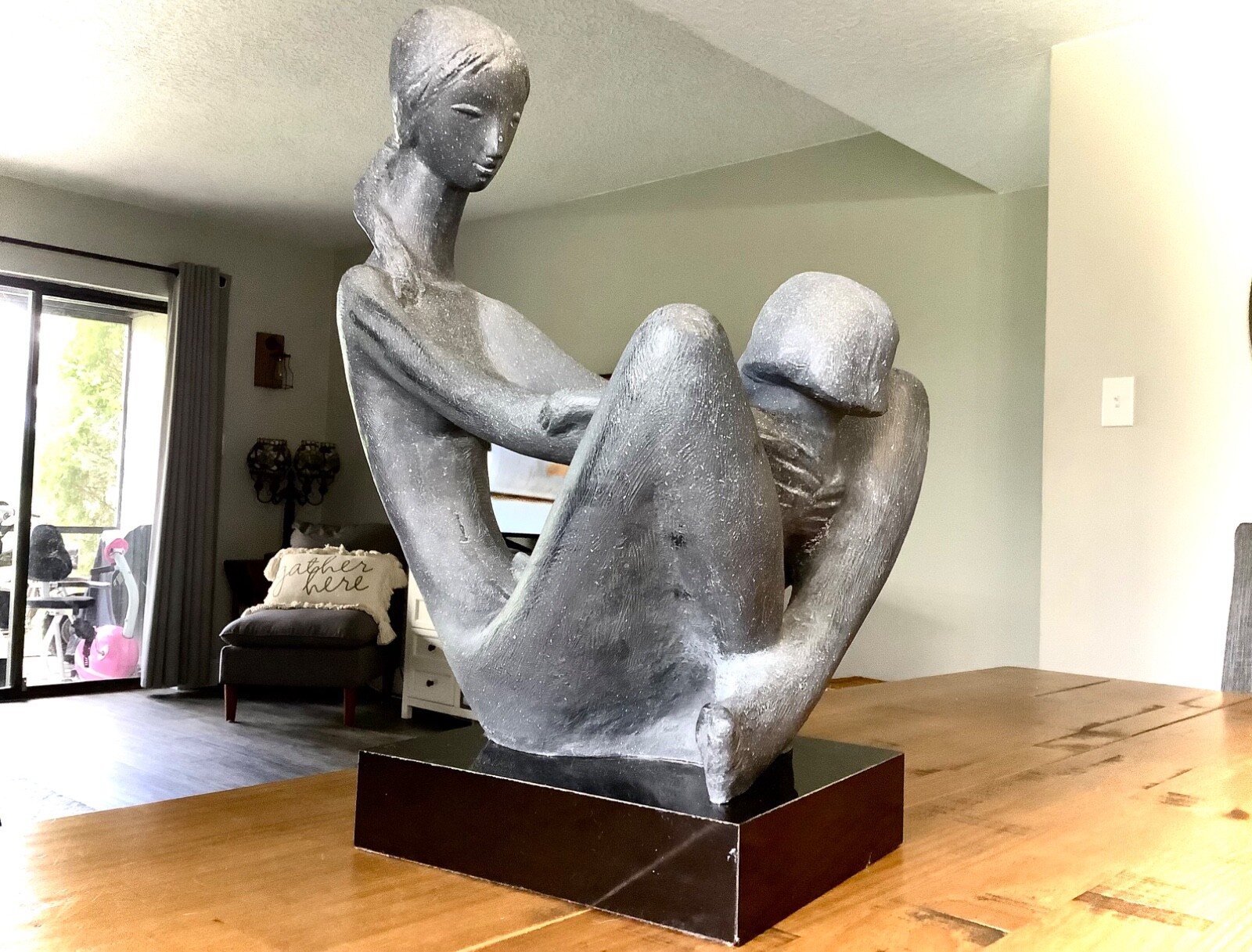 90年代メキシコで購入した男女の石膏像　Austin Sculpture社製 90年代メキシコで購入した男女の石膏像 Austin Sculpture社製