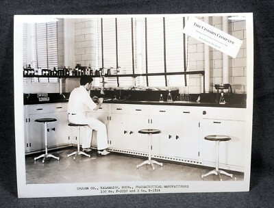 Burkhardt Company Detroit MI Chairs - Upjohn Pharmaceutical 8x10 Photograph
