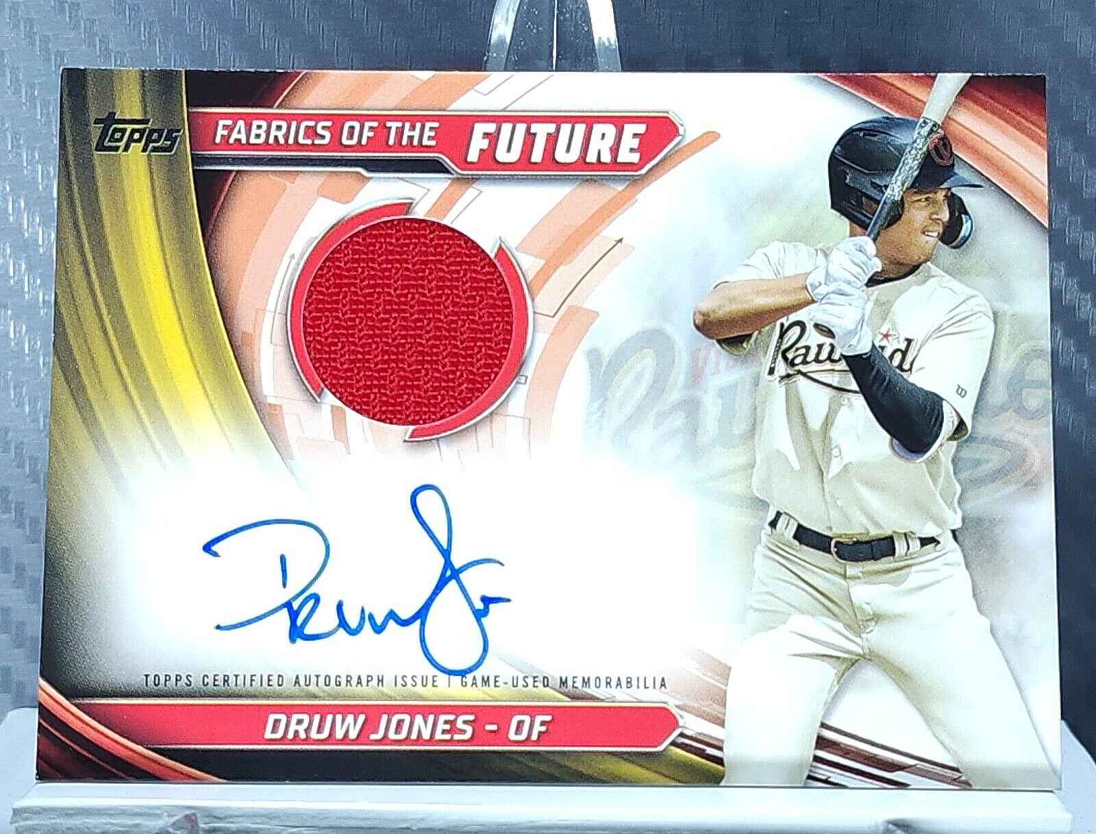 Druw Jones 2024 Topps Pro Debut SP /175 FABRICS OF THE