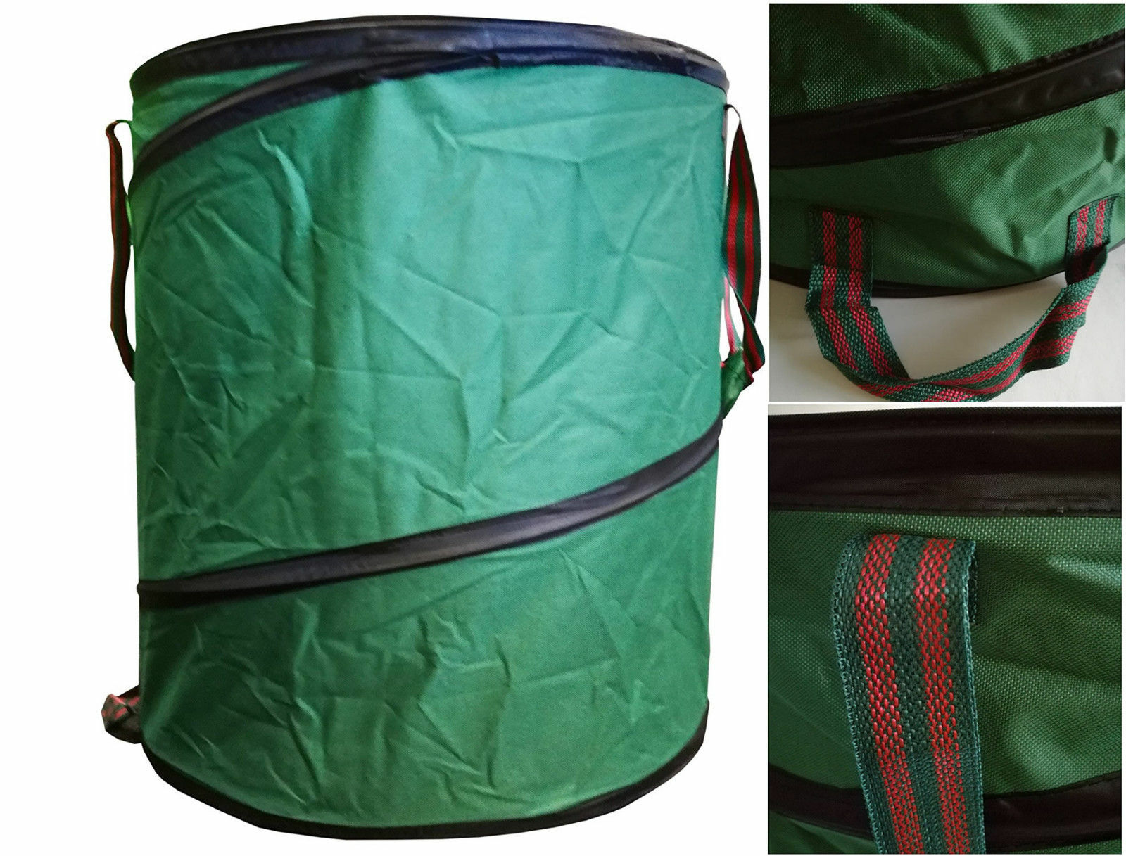 Gartentonne Pop Up 160 Liter Gartenabfalltonne grün max. 50 Kilo Gartentasche