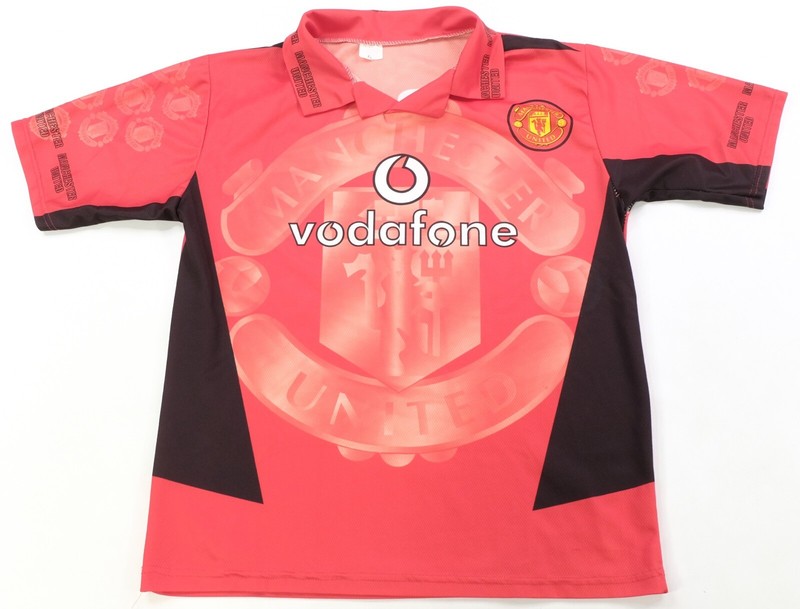 Rare Vintage Juan Sebastian Veron Manchester United Vodafone