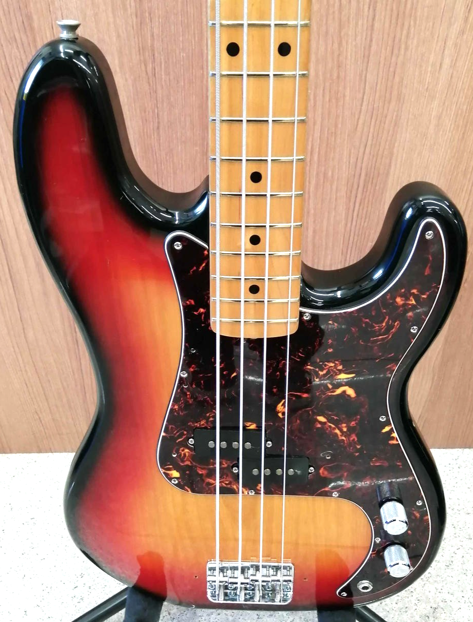 YAMAHA Pulser Vintage Precision Bass PB-400 3-Tone Sunburst Made