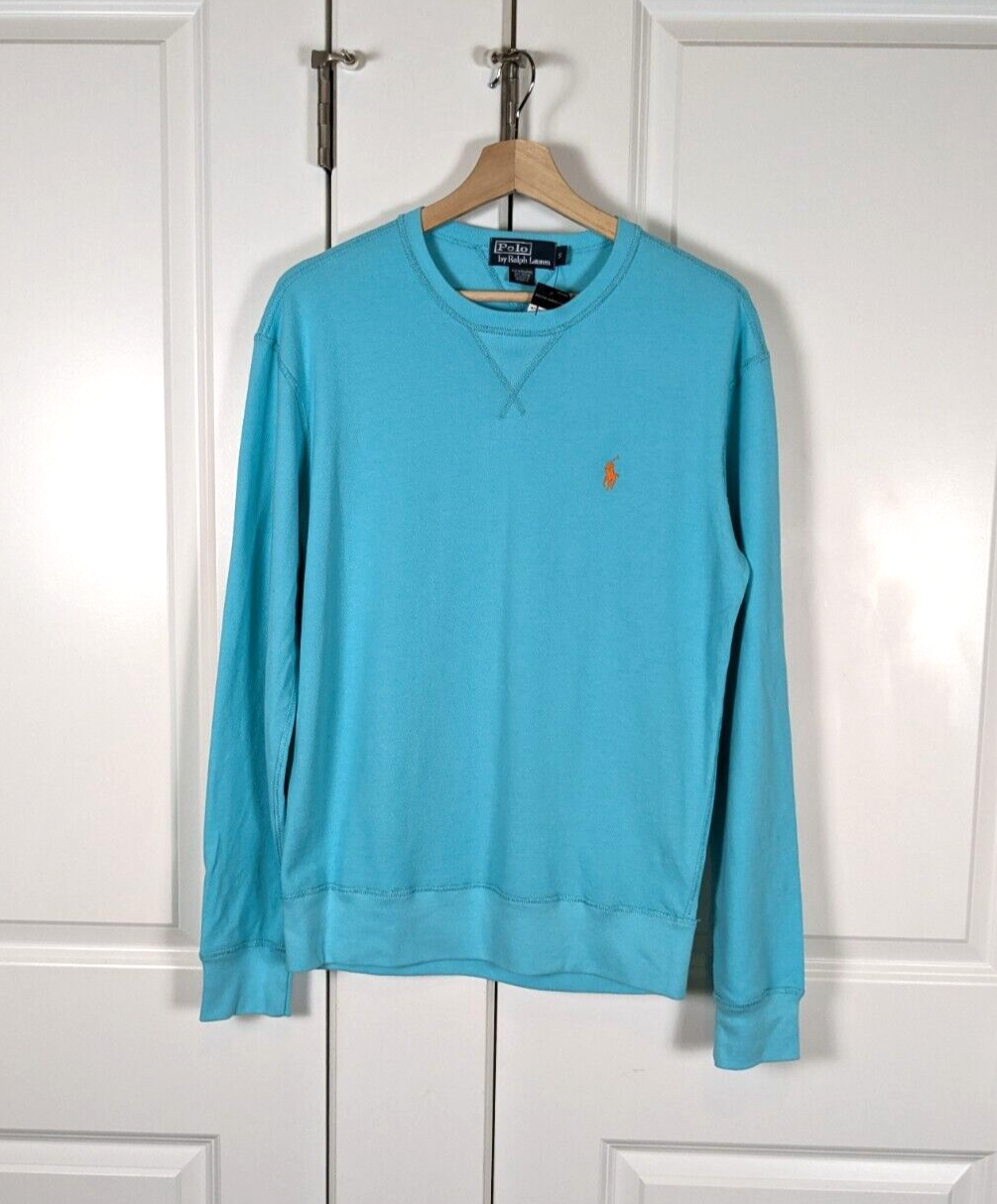 トップス POLO RALPH LAUREN V stitch sweat shirt S Polo Ralph Lauren Shirt Men S Blue V-Notch Sweatshirt Long