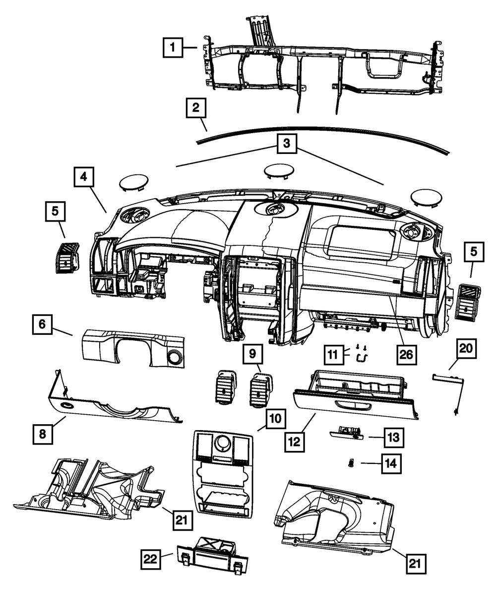 Как снять панель крайслер вояджер Торпеда. Chrysler Voyager (4G), 2,4 л, 2003 года своими руками DRIVE2