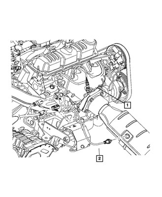 Genuine Mopar OXYGEN - SENSOR | Mopar 56029050AA 56029050AA