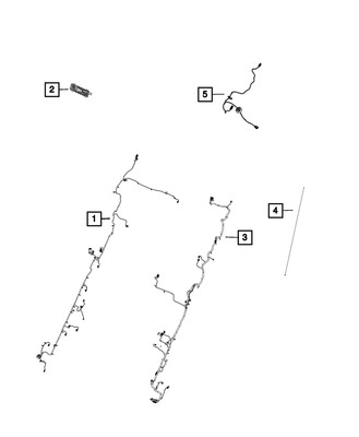 Genuine Mopar Chassis Wiring 68268532AD