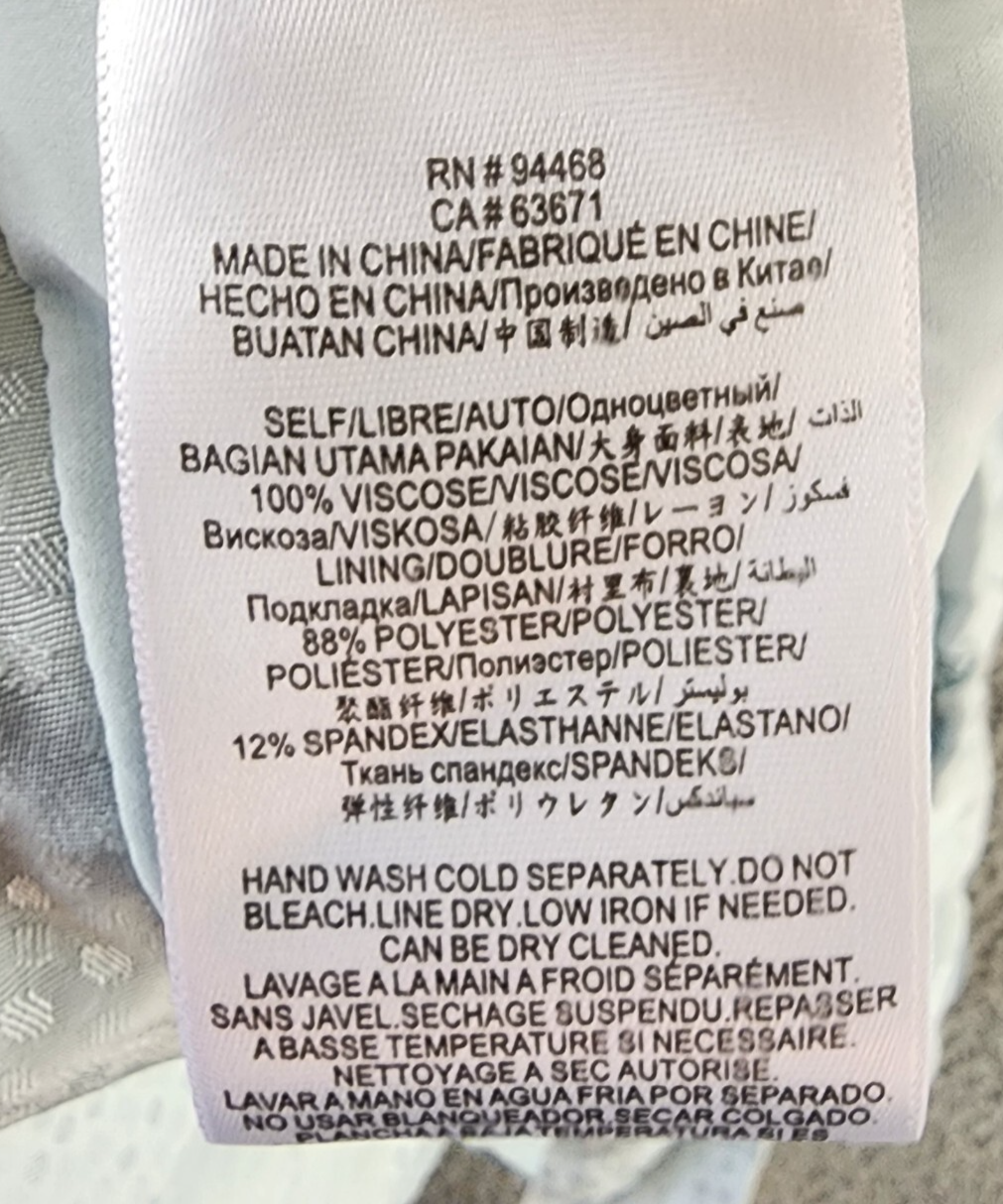 BCBGMAXAZRIA Sleeveless Halter Neck Overdraped Side Tied Blouse Women's S Blue~ - Picture 10 of 13