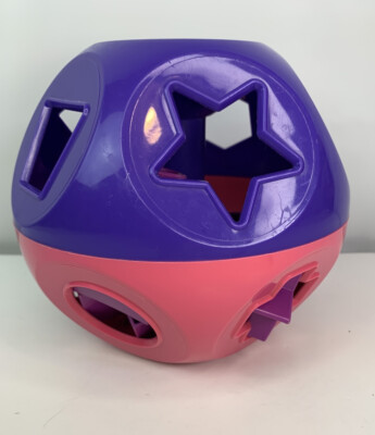 Tupperware / Tupper Toy - Shape O Ball - Lilac Purple Pink Complete Used