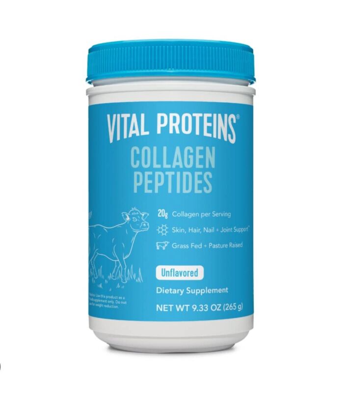 Vital Proteins Collagen Peptides 10oz Unflavored Exp 06/27 FAST FREE SHIPPING