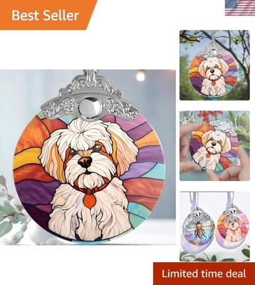 Christmas Ornament, Bichon Frise Christmas Decor, Bichon Frise Ornaments for ...