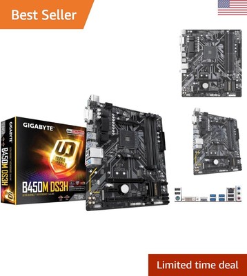 WiFi Enabled B450 Motherboard - Supports AMD Ryzen Processors, Dual Channel RAM