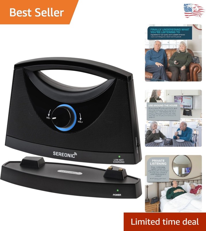 Best Wireless TV Speakers for Hearing Impaired - Zero Lag,