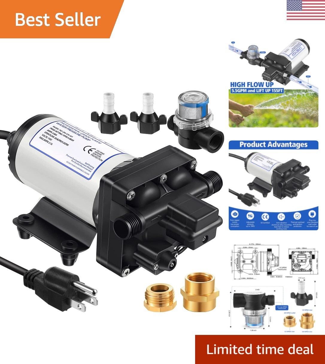 Garden Hose Booster Pumps