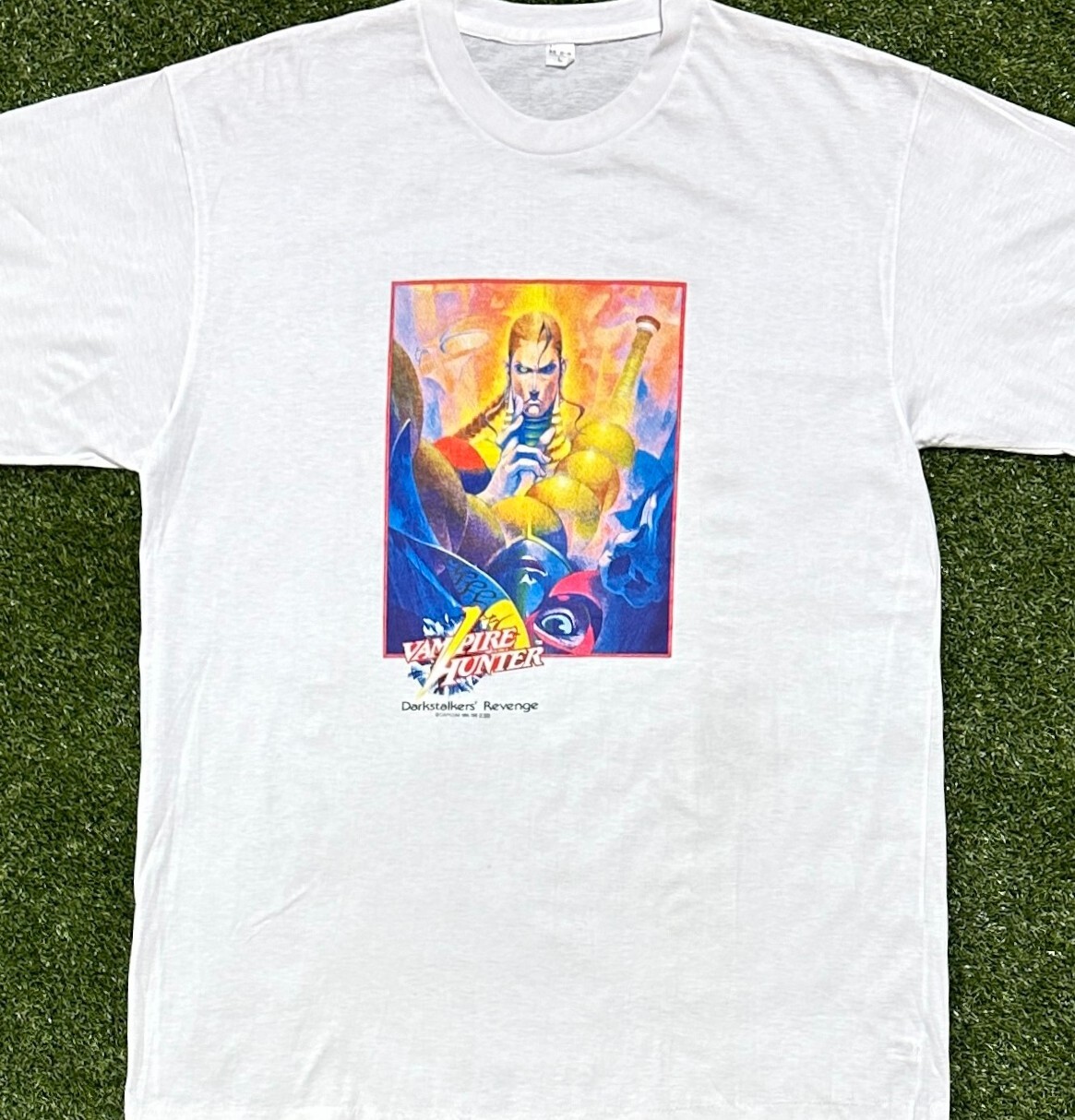 90s ヴァンパイアハンター　ダークストーカーズリベンジ　特典Tシャツ　USA製 $_57.JPG?set_id=880000500F