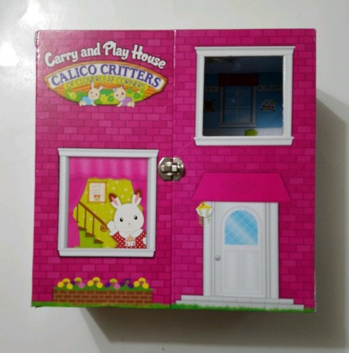 calico critters carry and play house