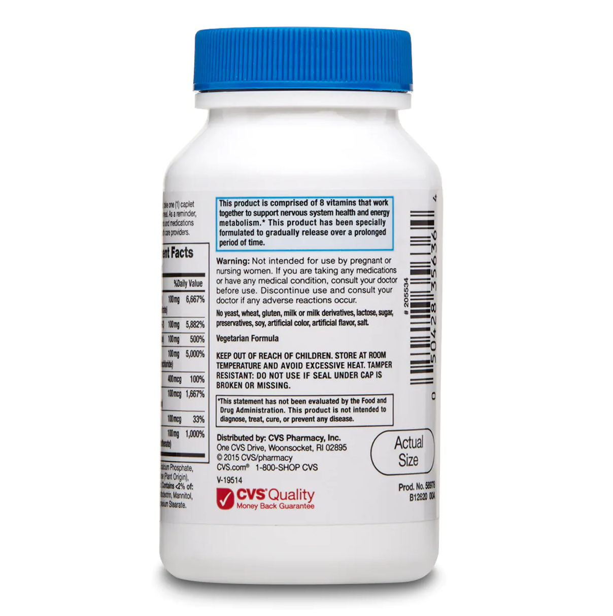 Cvs Health Vitamin Balanced B 100 B Complex Timed Release Caplets 60ct Kupit S Dostavkoj Iz Ssha Cena 2 476 Rub 143822270736