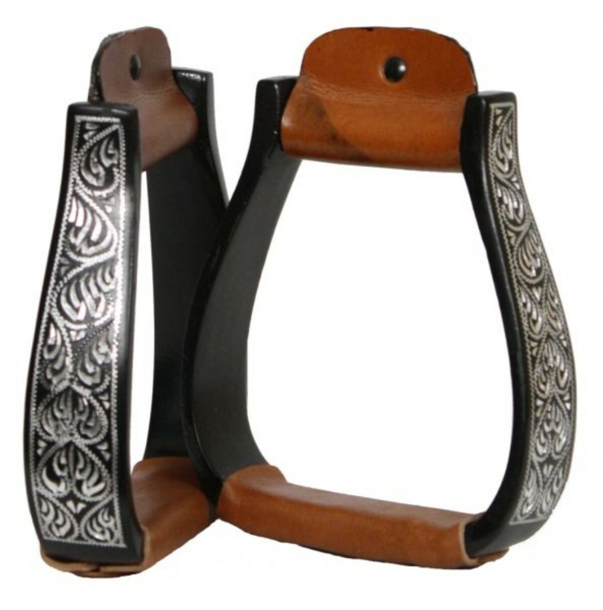 TACK! Showman Copper Colored Aluminum stirrup turners For 3/" Western Stirrups
