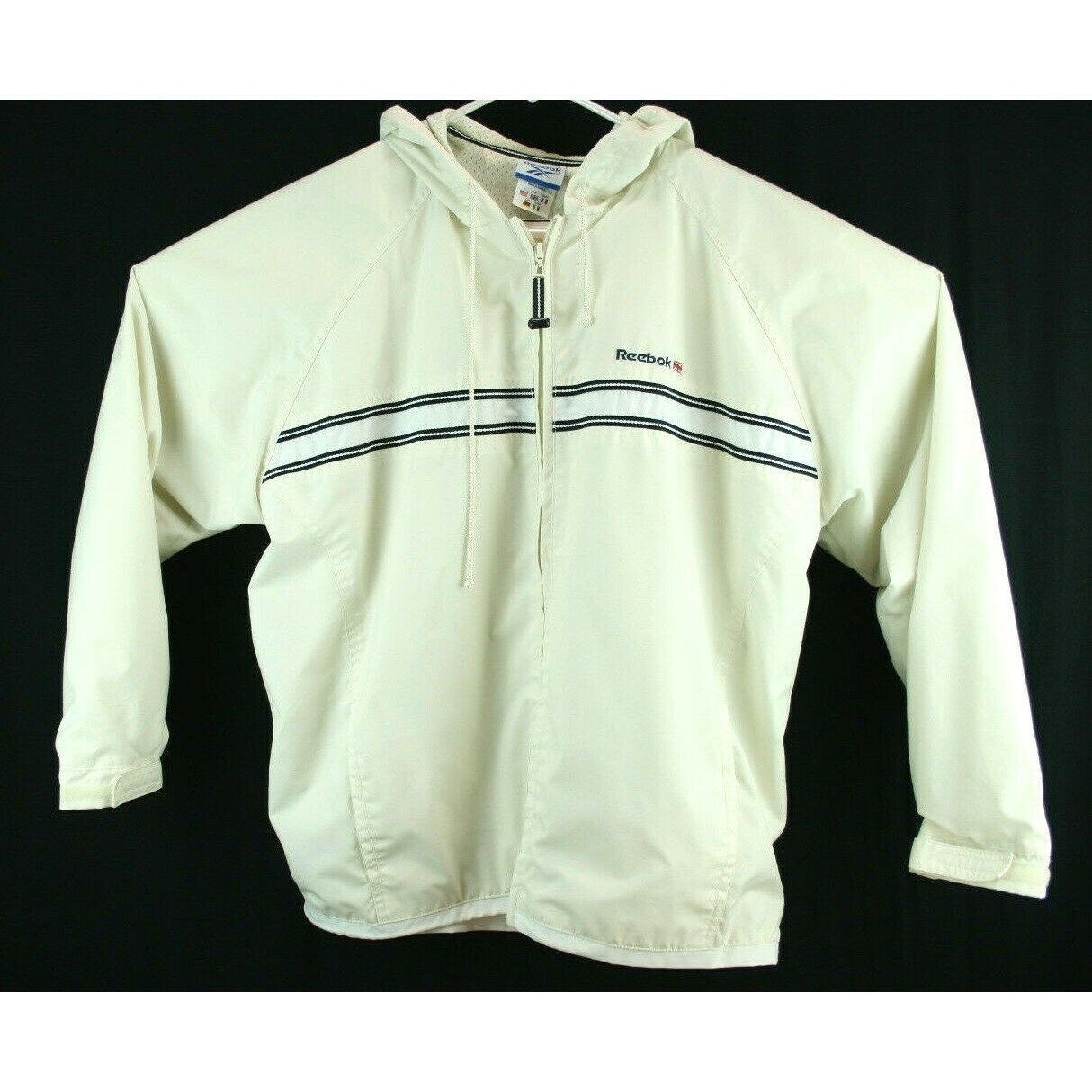 No98/Reebok/90's/旧タグ/Nylon Jacket/XL Vintage 90s Reebok Windbreaker Nylon Jacket Men's XL Spell