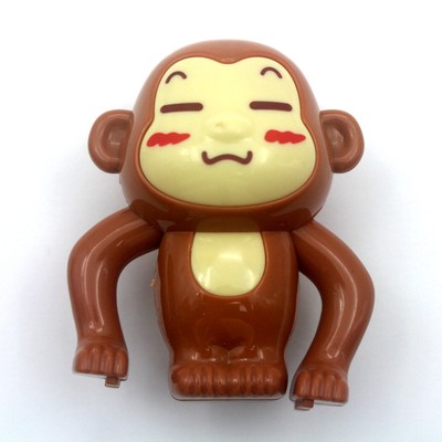 Zoo Wild Animal Clockwork Windup Toy Gift Monkey Infant Wind Up Toys Gifts